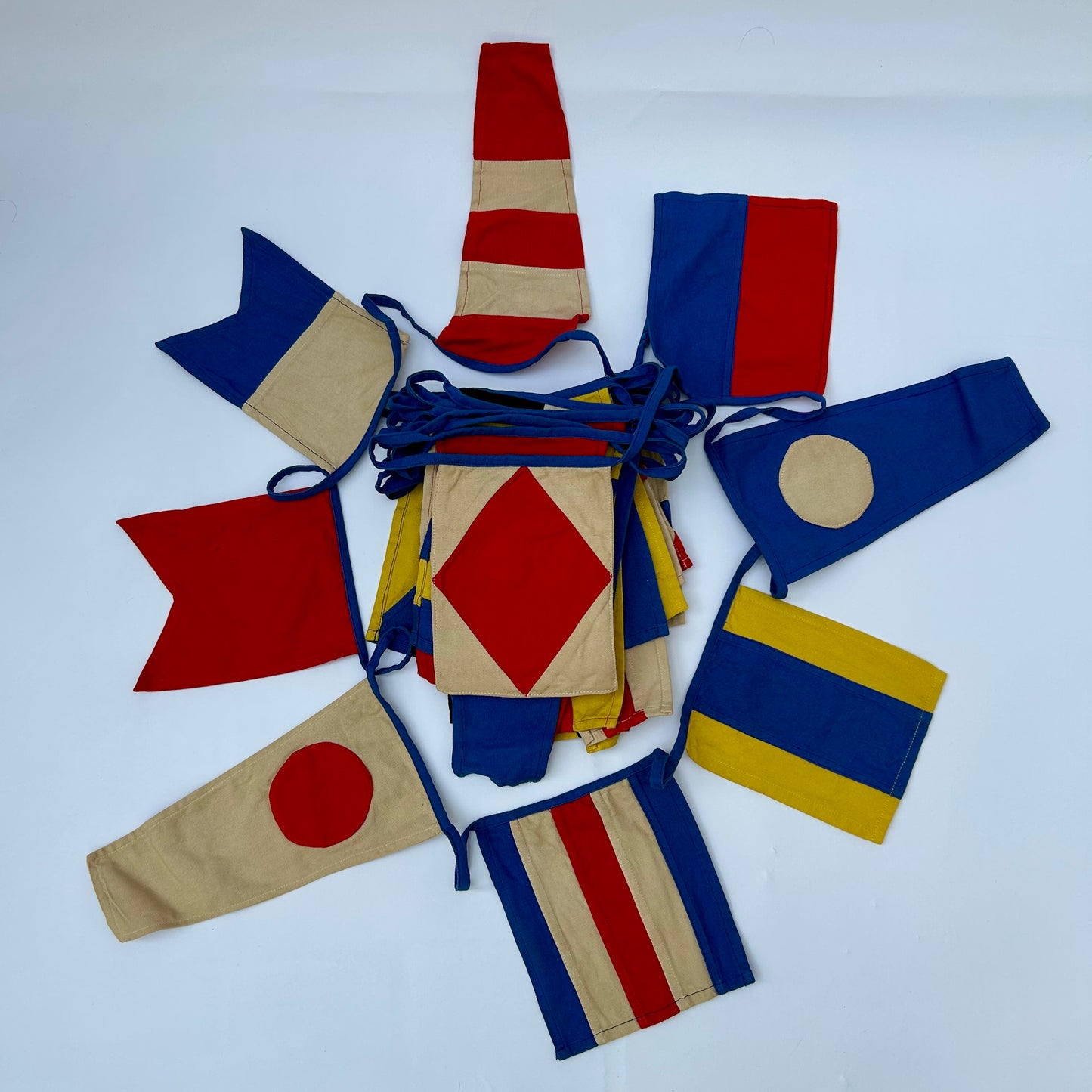 Maritime Signal Flag Traditional Bunting – Extra Long