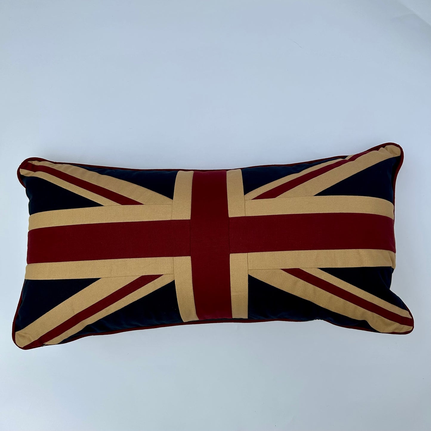 Union Jack Vintage Canvas Cushion – Rectangular/Large