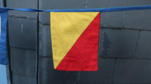 Load image into Gallery viewer, Individual signal flag in red and yellow
