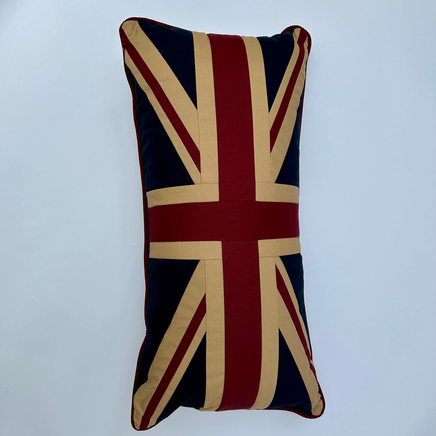 Union Jack Vintage Canvas Cushion – Rectangular/Large