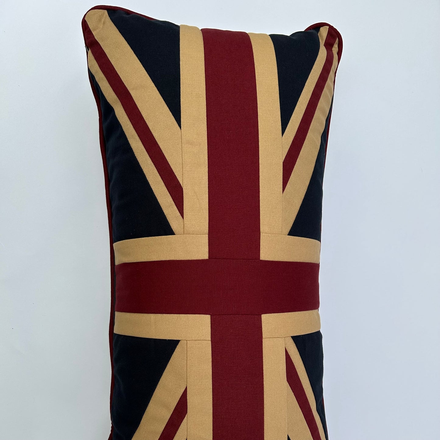 Union Jack Vintage Canvas Cushion – Rectangular/Large