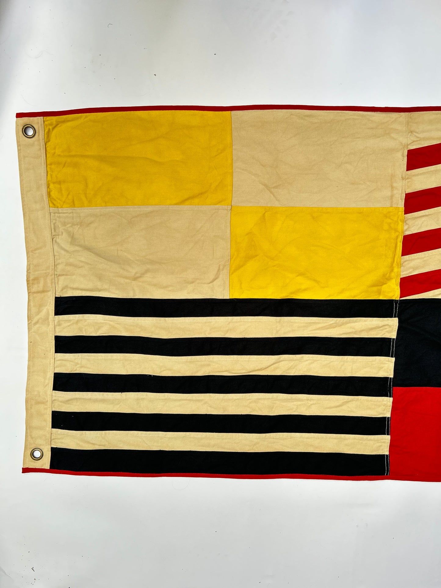 Handcrafted Nautical Patchwork Flag