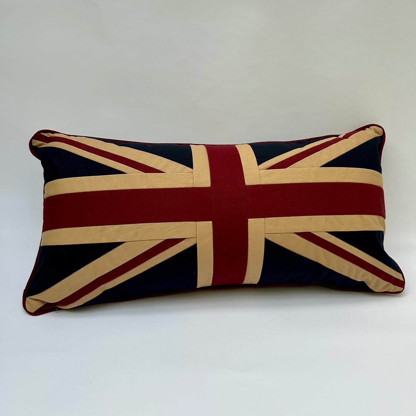 Union Jack Vintage Canvas Cushion – Rectangular/Large