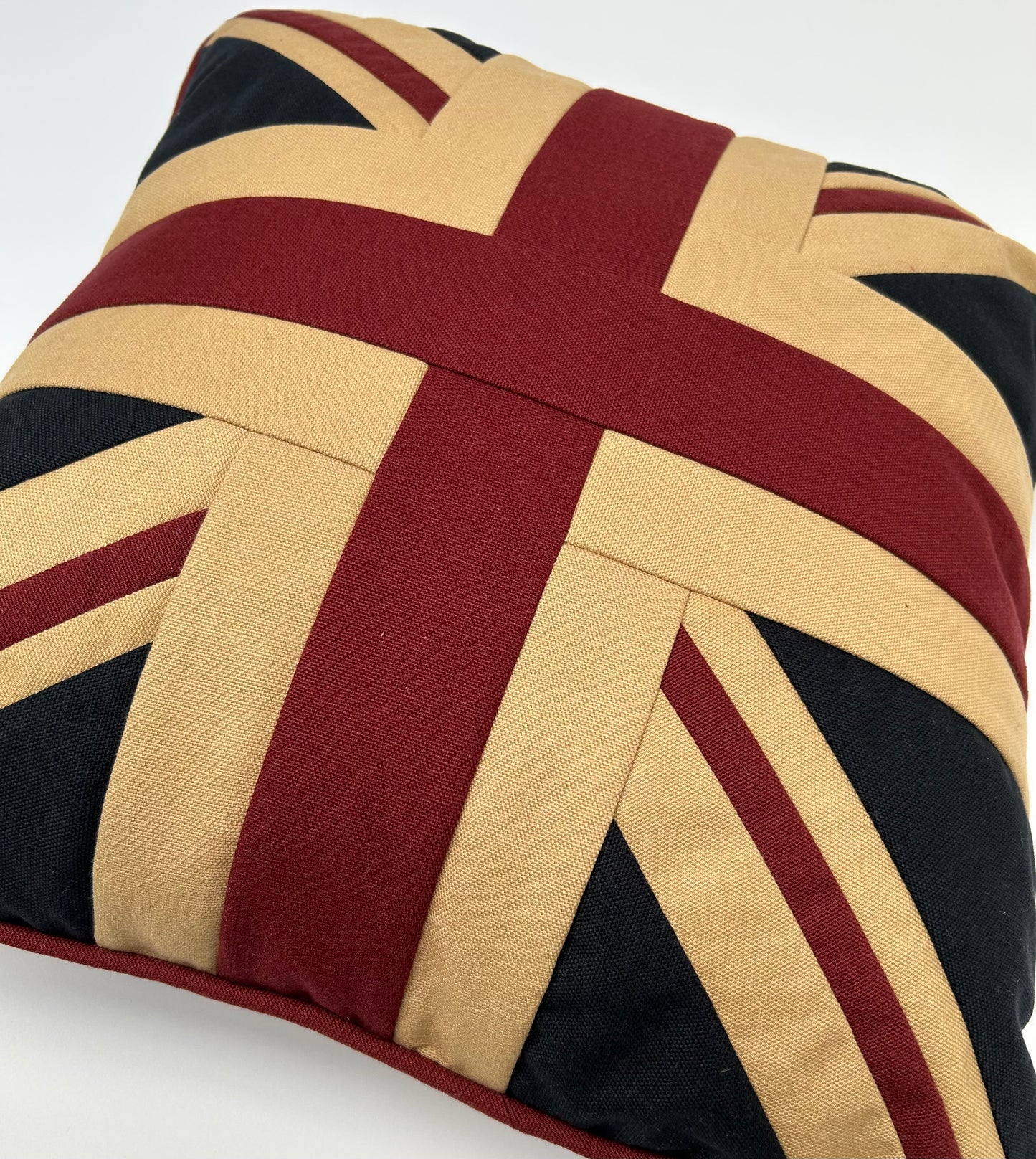 Union Jack Vintage Canvas Cushion - Square