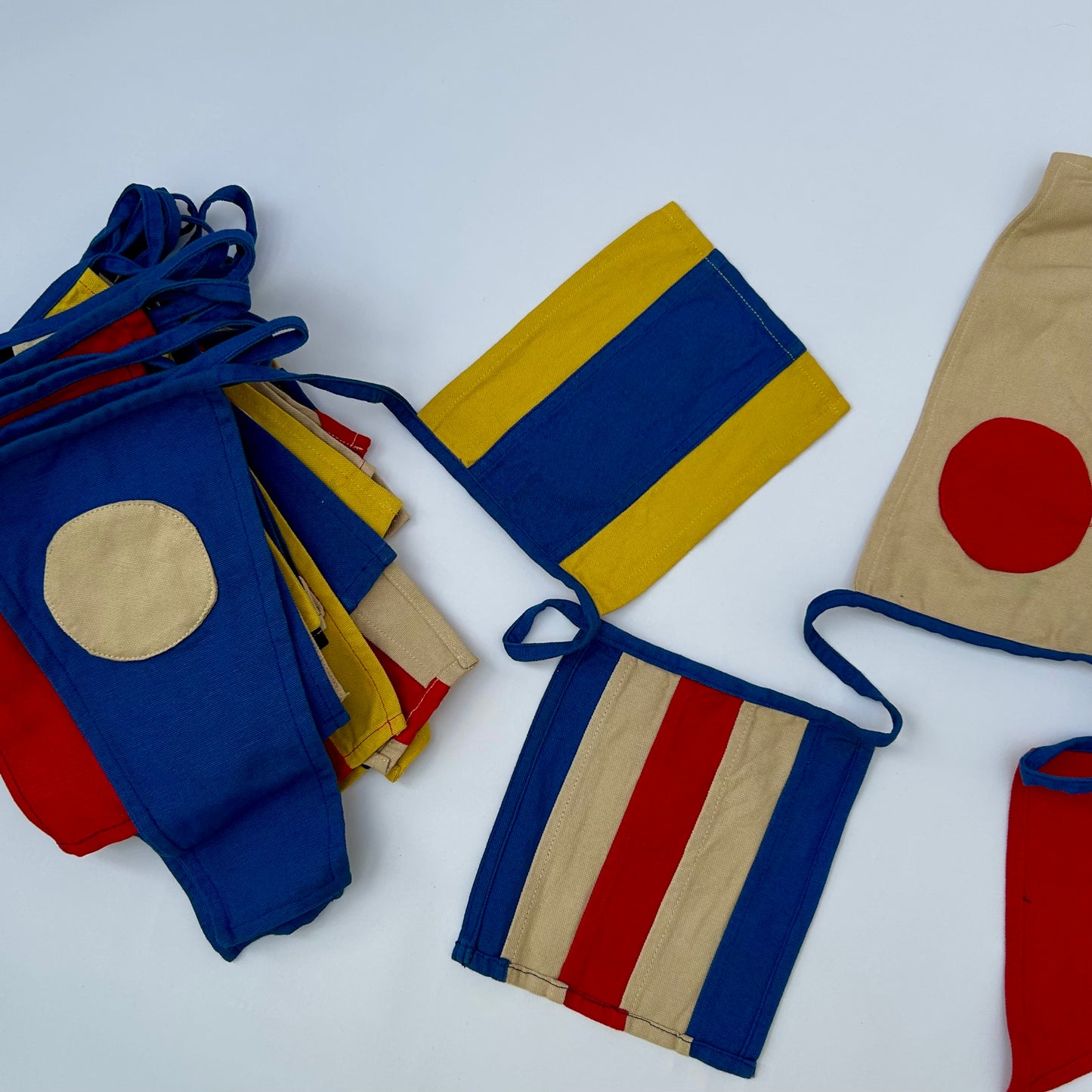 Maritime Signal Flag Traditional Bunting – Extra Long