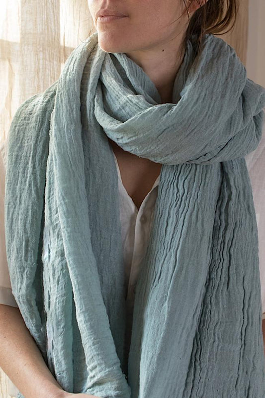 Large Hemp Scarf from Couleur Chanvre