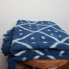Load image into Gallery viewer, Handmade Indigo Throws
