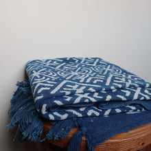 Load image into Gallery viewer, Handmade Indigo Throws
