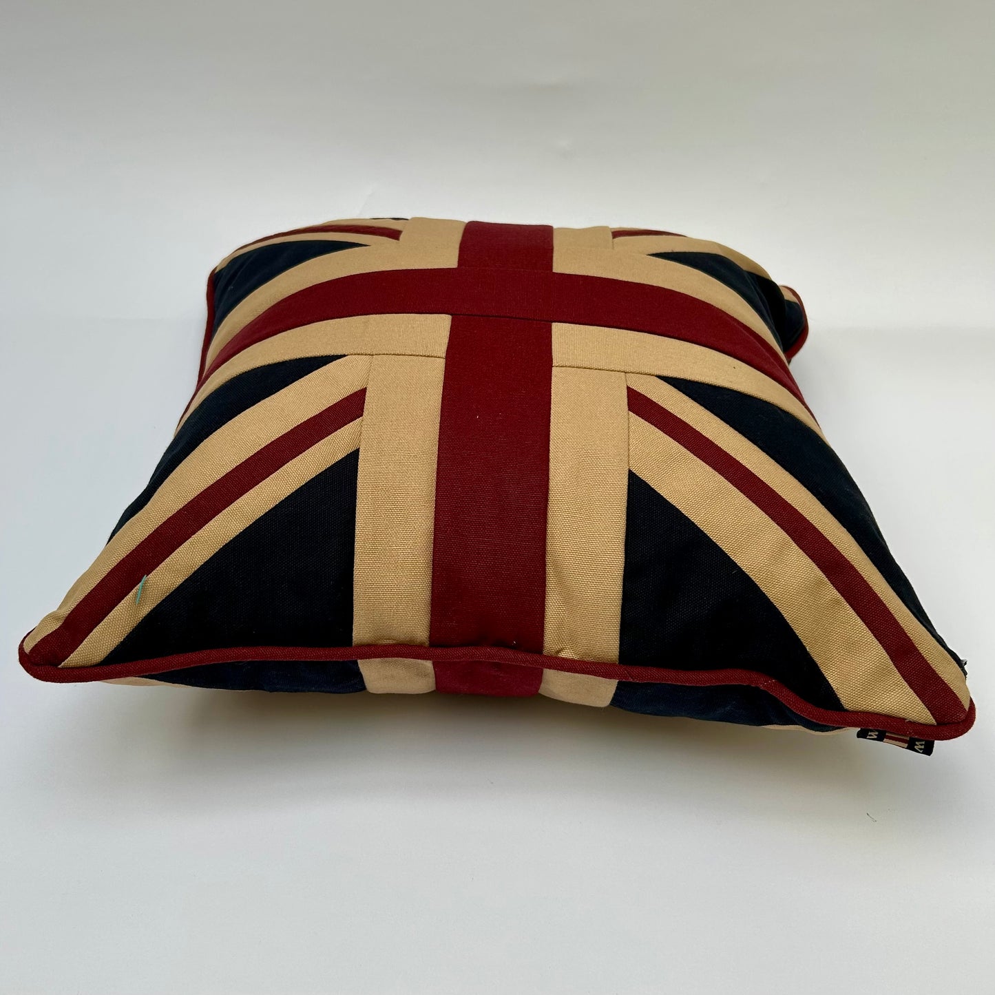 Union Jack Vintage Canvas Cushion - Square