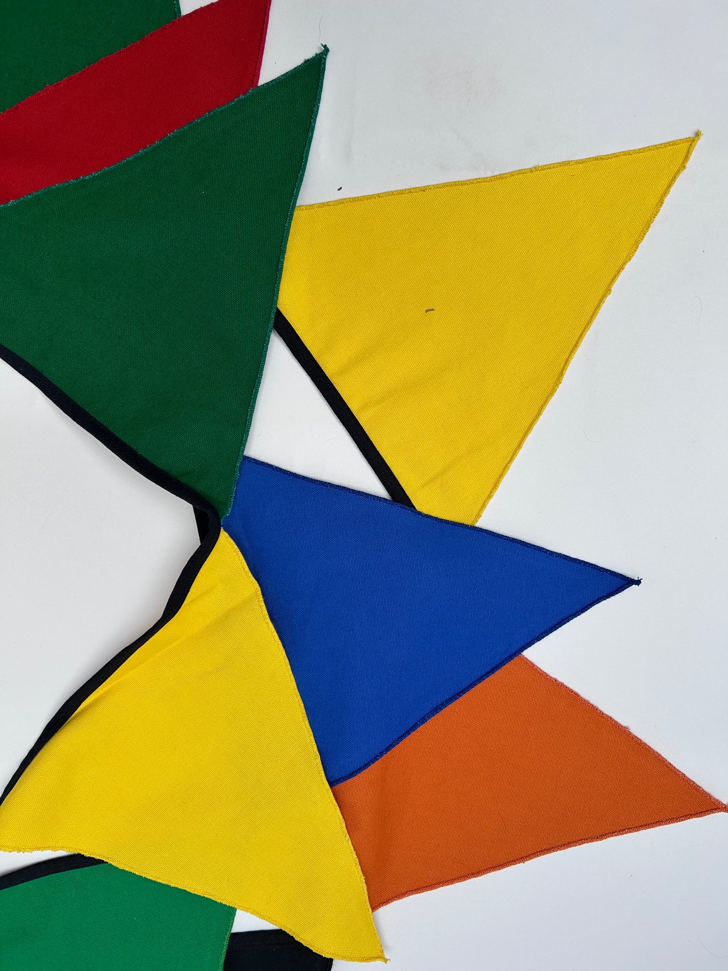Vibrant Canvas Bunting - Large
