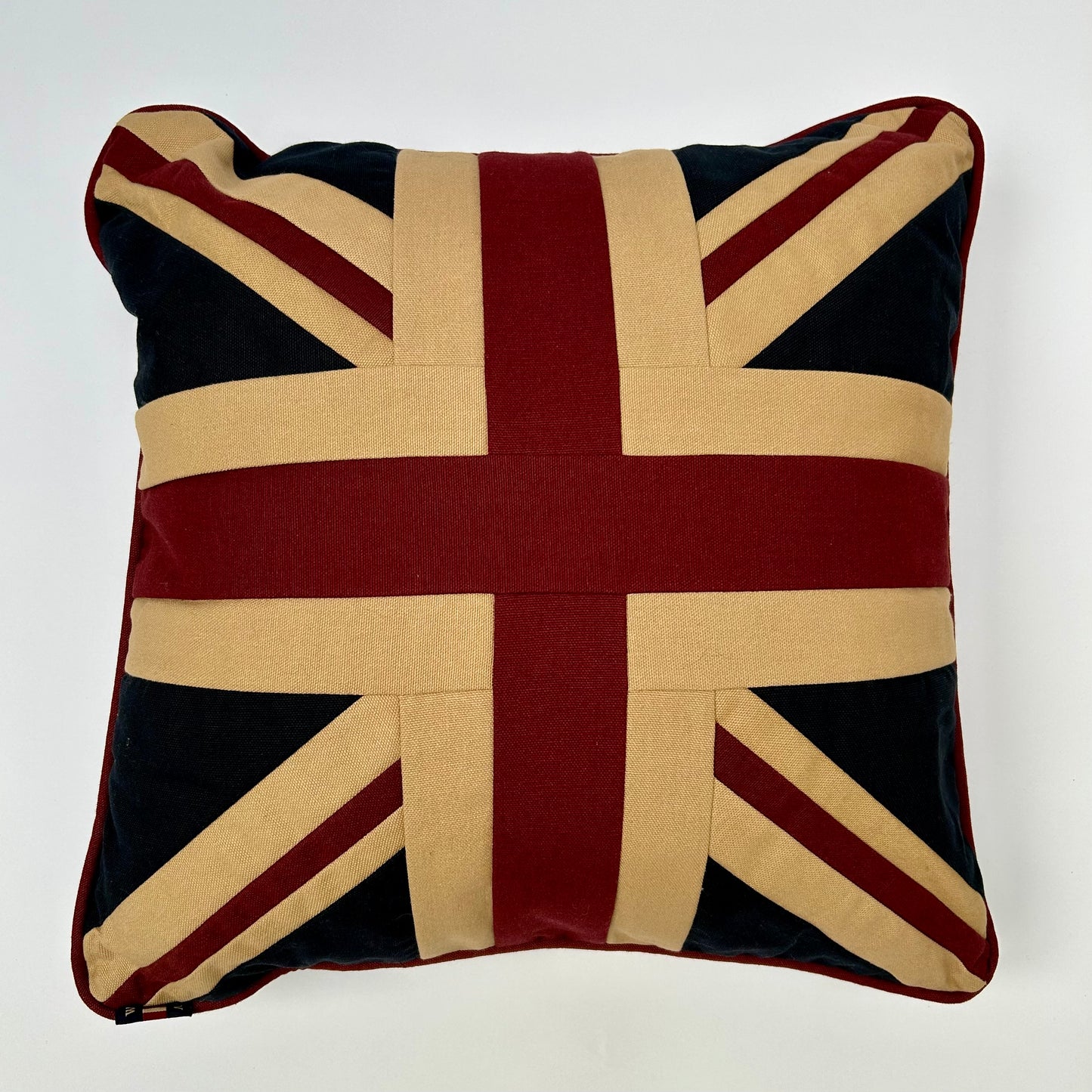 Union Jack Vintage Canvas Cushion - Square