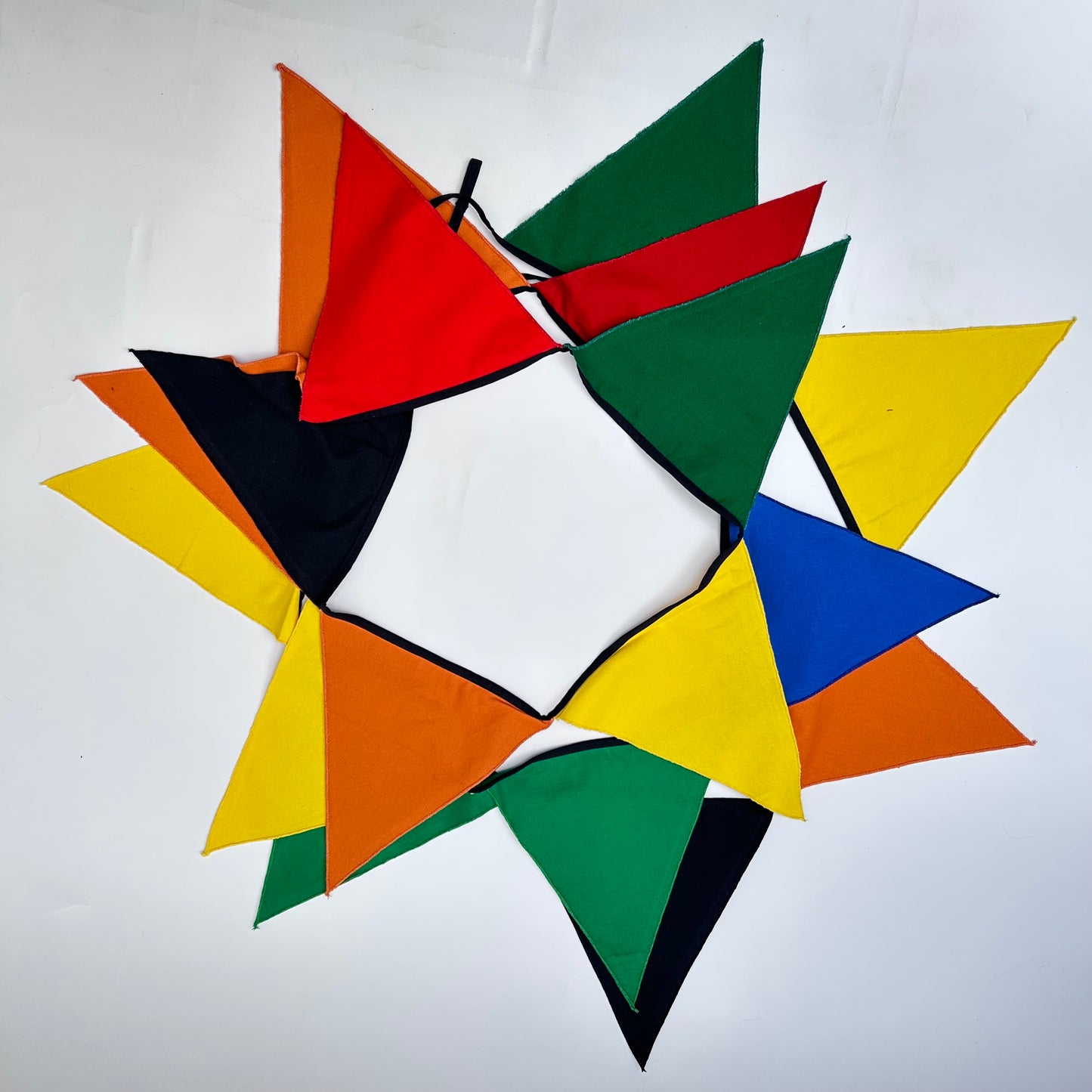 Vibrant Canvas Bunting - Large