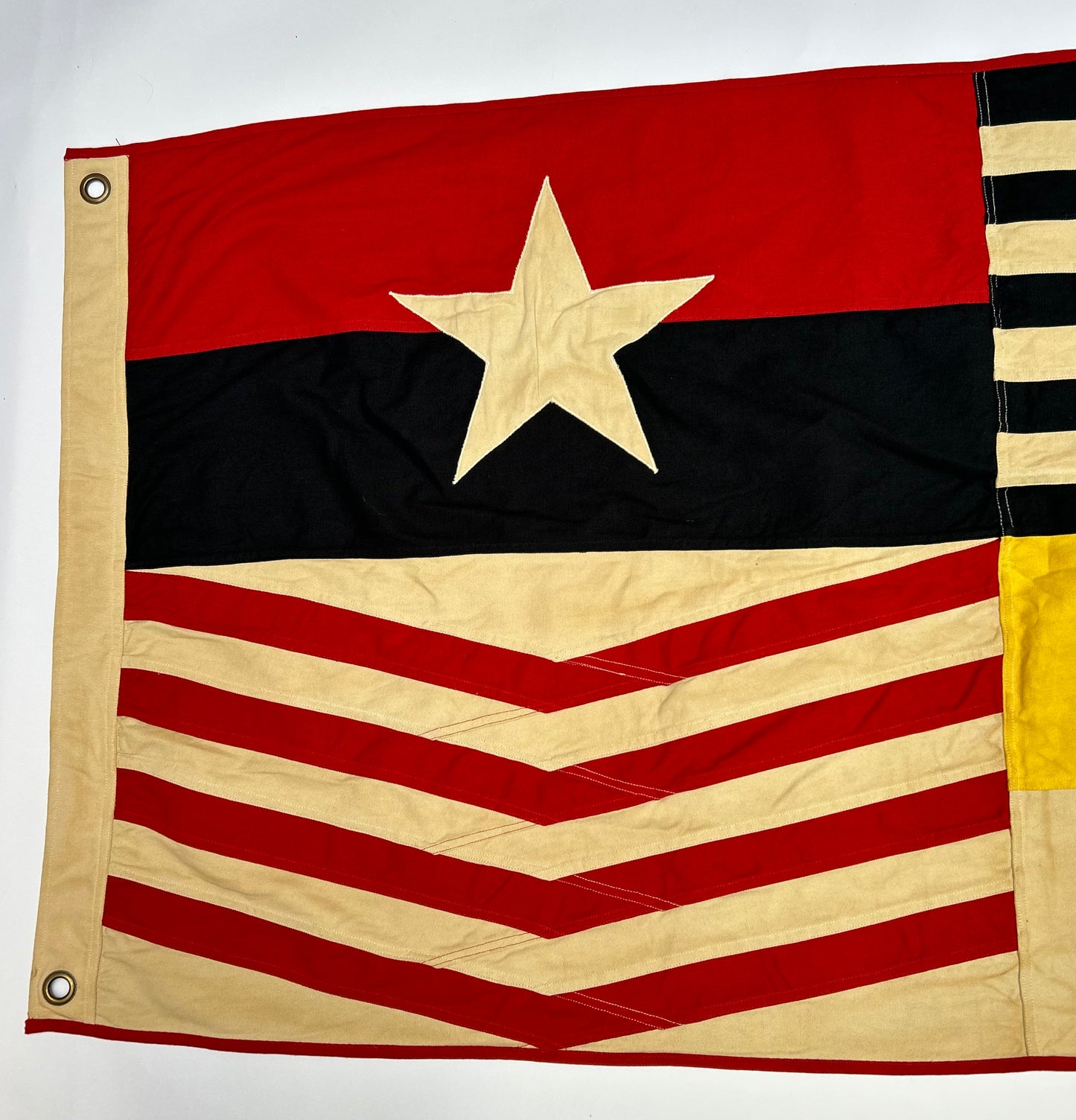 Handcrafted Nautical Patchwork Flag