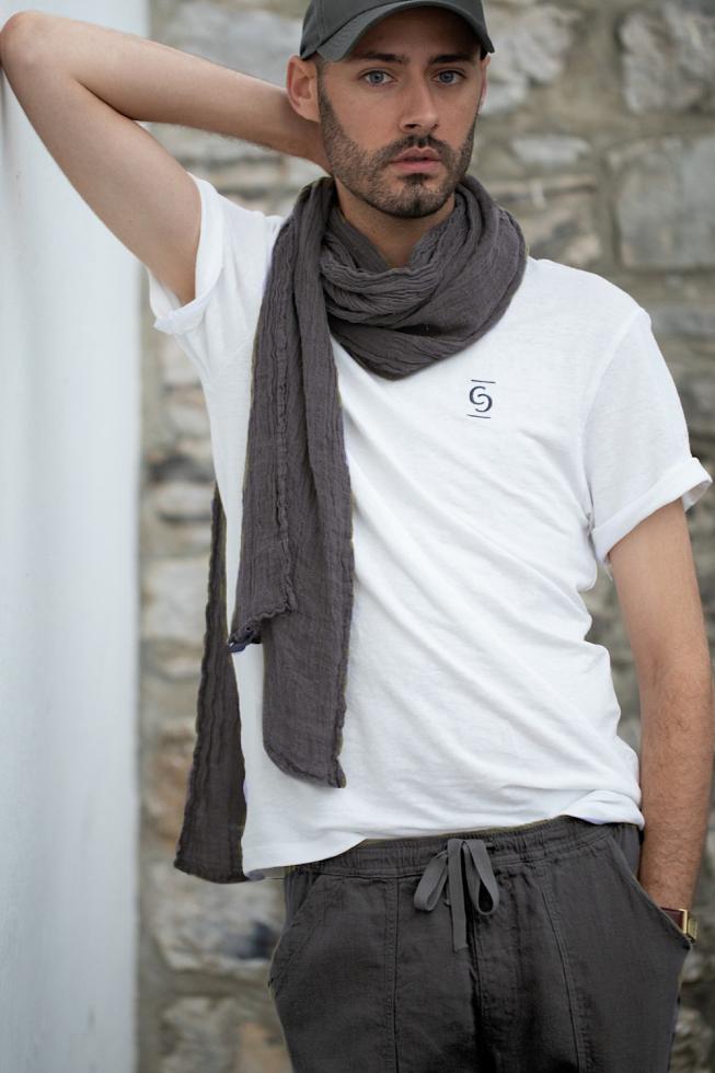 Hemp scarf from Couleur Chanvre