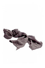 Load image into Gallery viewer, Beautiful hemp scarf in a soft taupe colour.

