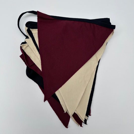 Vintage Style Canvas Bunting - Large