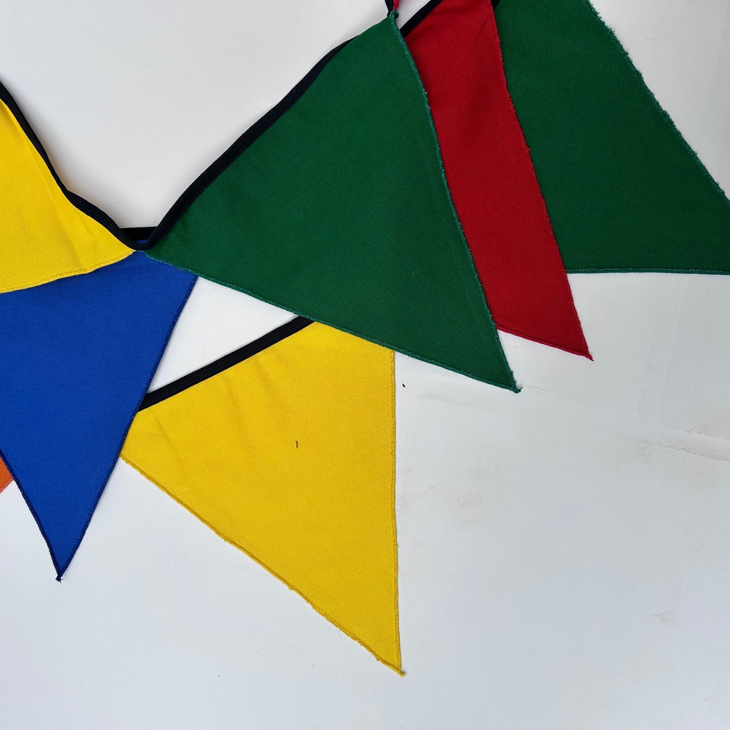 Vibrant Canvas Bunting - Large