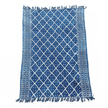 Load image into Gallery viewer, Handmade Indigo Throws
