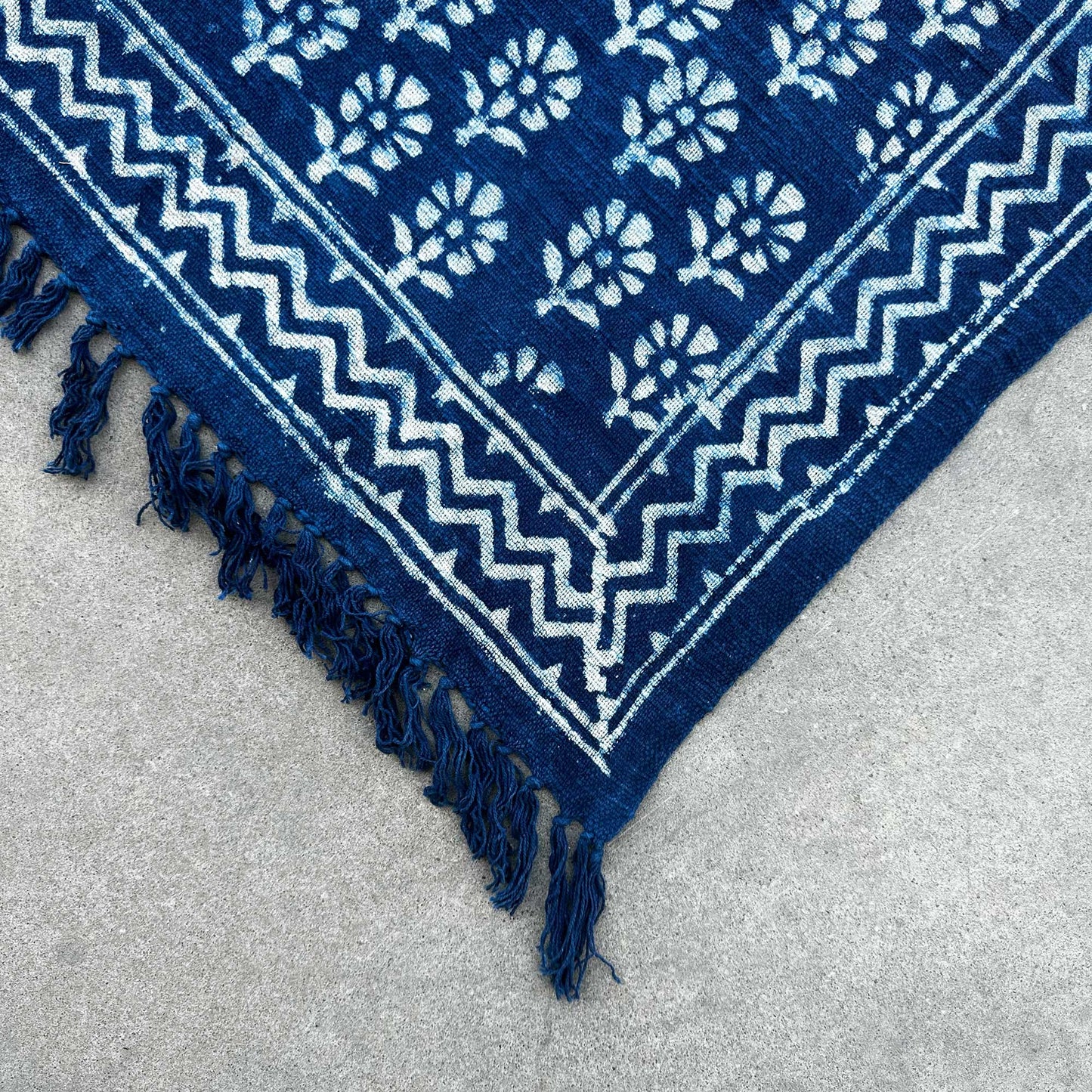 Handmade Indigo Throws