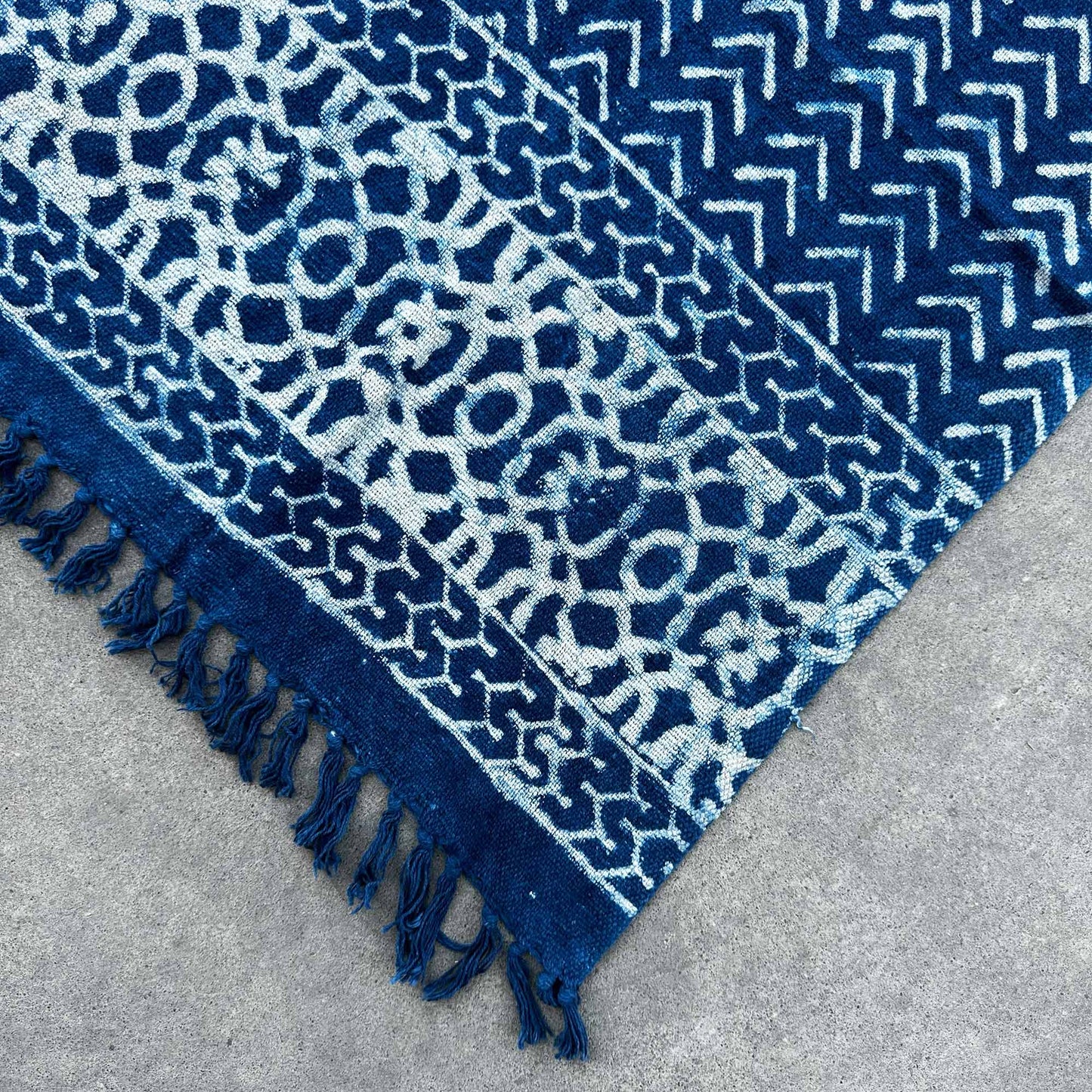 Handmade Indigo Throws