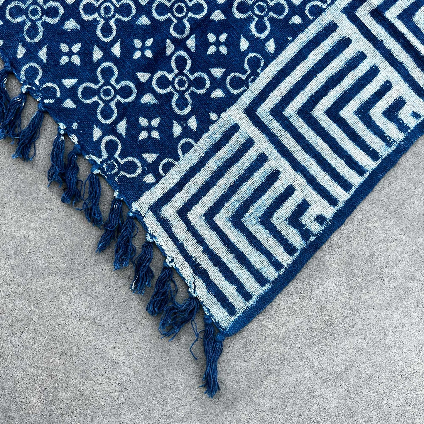 Handmade Indigo Throws