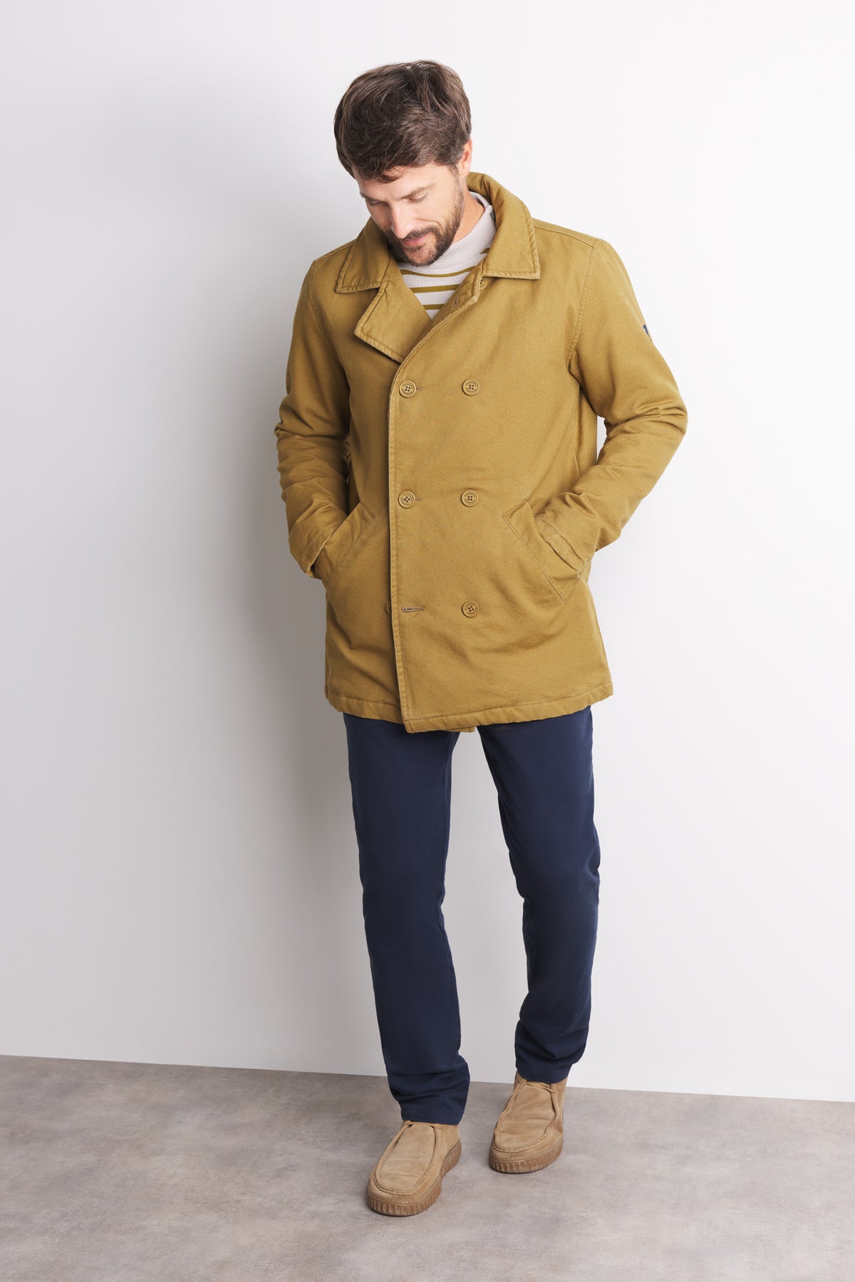 Mousqueton 'Adamis' Pea Coat