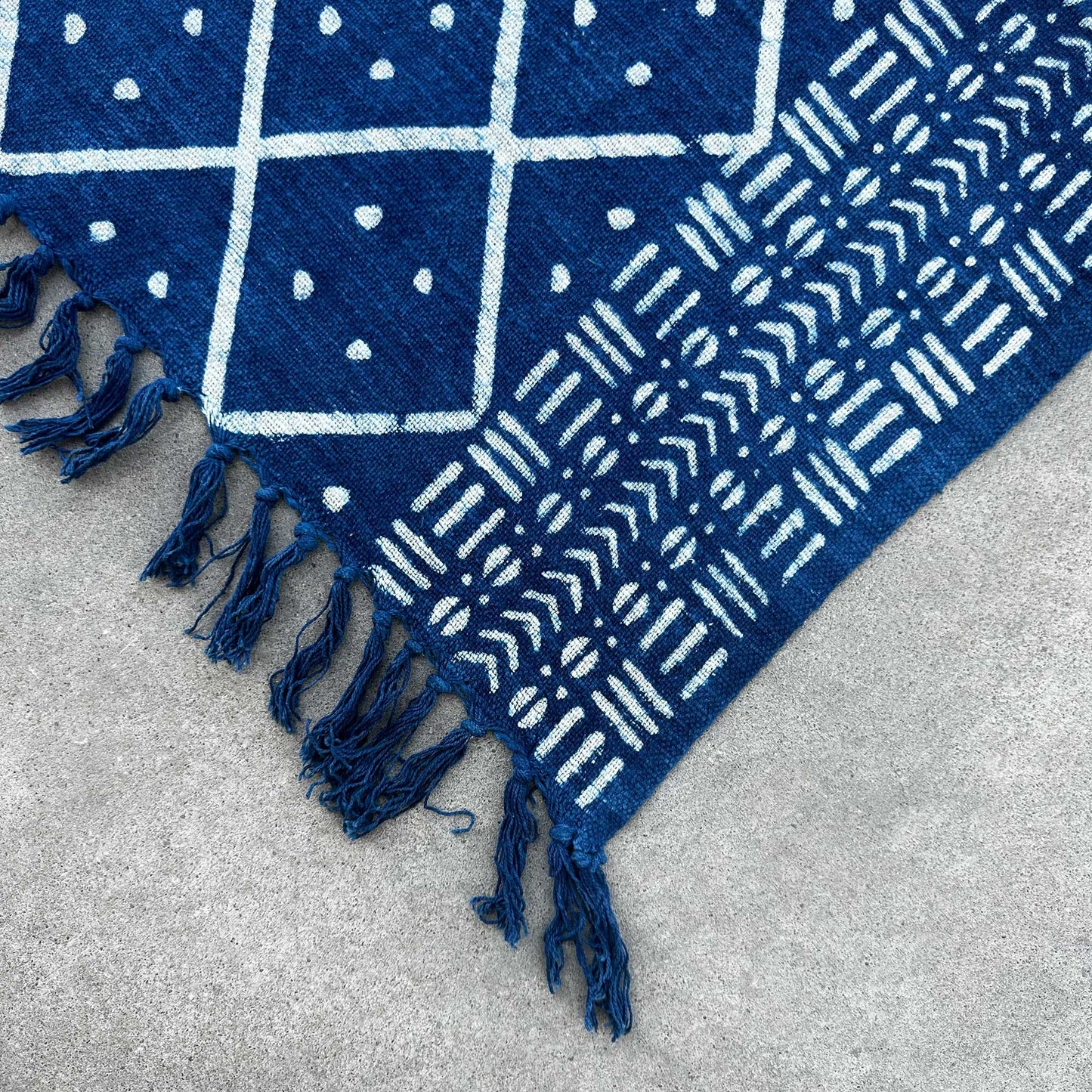 Handmade Indigo Throws