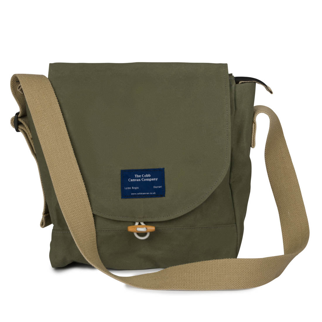 Cobb Canvas Courier Bag