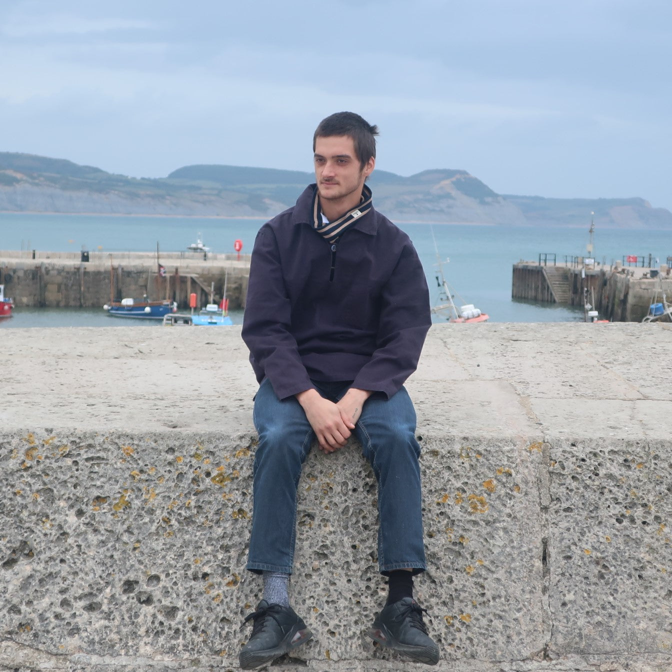 Mousqueton Cachou fishing smock