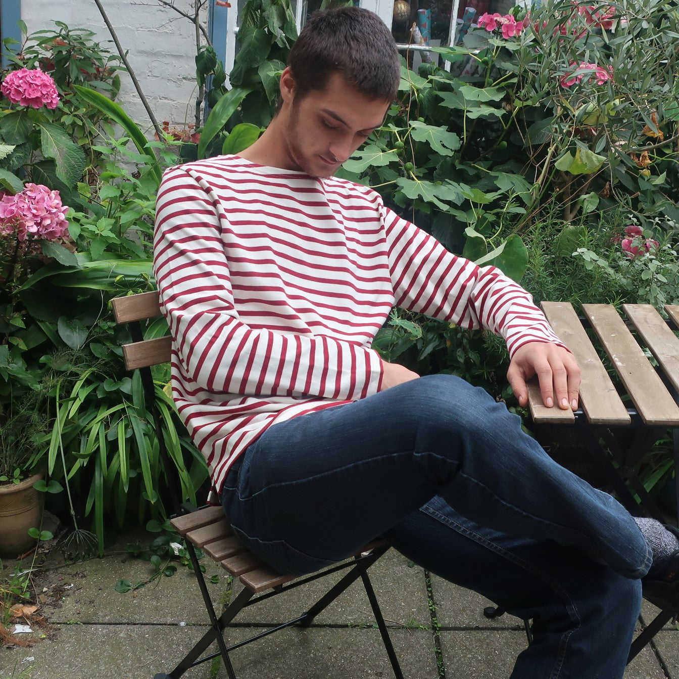 Mousqueton Mario Breton Striped Top